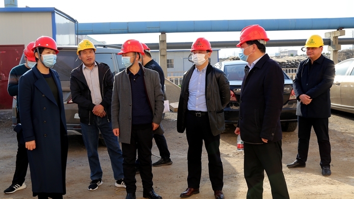 调研组先后来到射阳经济开发区苏垦银河连杆,华群数控智能装备,坤宁