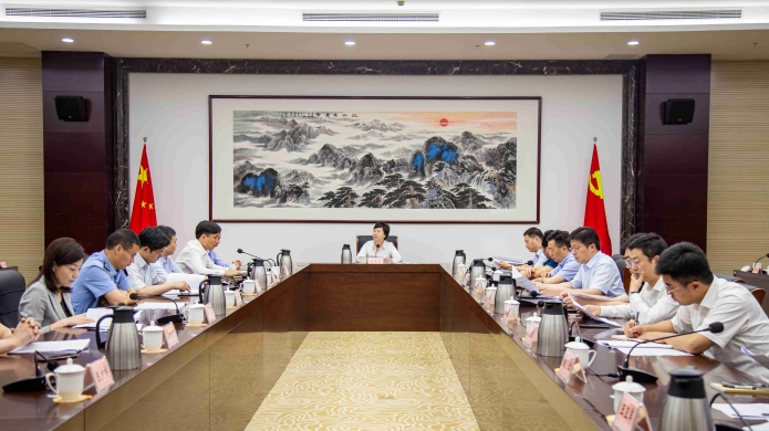 [图]县十六届一次党代会 举行代表团召集人会议