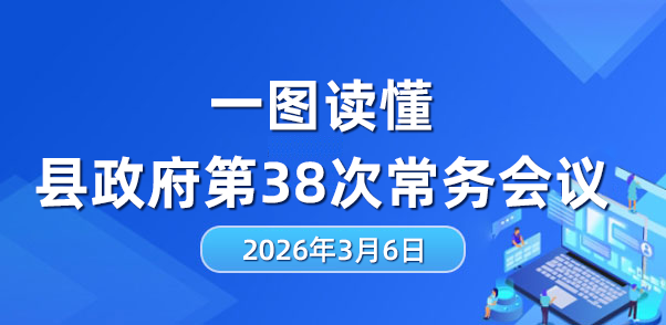 一图读懂县政府第38次常务会议召开