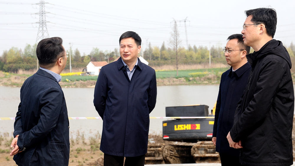县委副书记,县长王宁到射阳港经济开发区,围绕零碳园区建设工作开展实